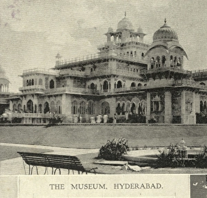 The mus eum of Hyderabad, Andhra Prades h, India 10th February 1906
