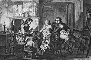 Musaeus collecting fairy tales