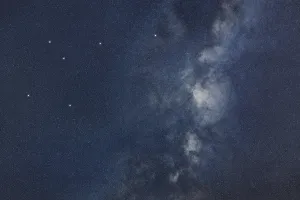 Musca star constellation, Night sky