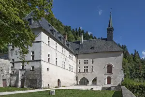 The museum entrance of the Grande Chartreuse
