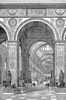 In the Museum of the Louvre, Paris