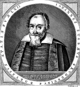 Musician and composer Johann or Johannes Stobaeus (1580-1646)
