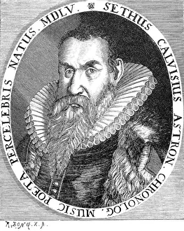 Musician and scholar Seth Calvisius or Jacob Kallwitz (1555-1615)