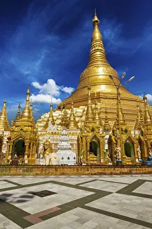 Myanmer famous sacred place and tourist attraction landmark