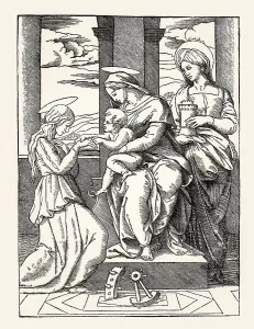 The Mystic Marriage of Saint Catherine of Alexandria
