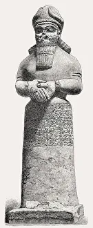 Nabu, the ancient Mesopotamian patron god of literacy
