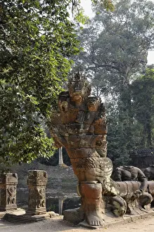 Naga Statue, Preah Khan, Angkor