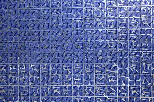 Nail scripture at the Herz-Jesu church