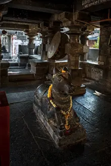 Nandi statue Kudala Sangameshwara Temple