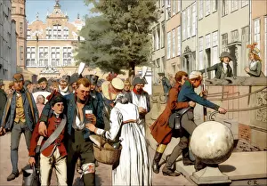 Napoleonic Wars, The defense of Danzig in Spring 1807