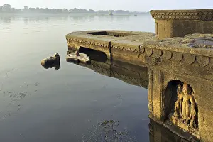 Narmada river, maheshwar ghat, khargone