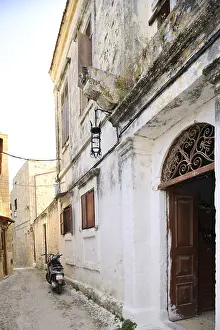 Narrow streets in the historic town centre
