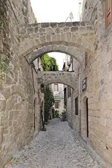 Narrow streets in the historic town centre