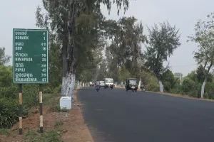 National highway road, number 316