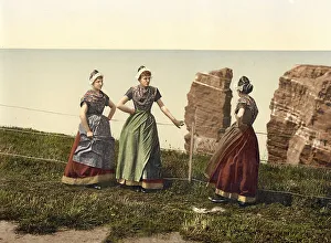 National traditional costume on Helgoland