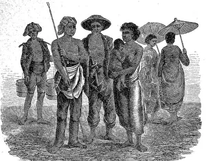 Natives of lower tribes on the island of Java