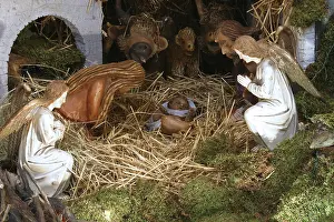 Nativity scene, birth of Jesus