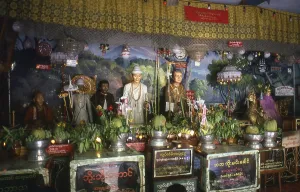 Nats are spirits worshipped in Burma in conjunction with Buddhism