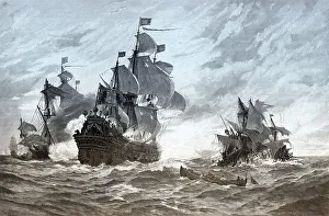 Naval battle, Wapen von Hamburg