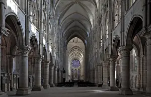 Nave inside facing east, St. Sankt, Saint