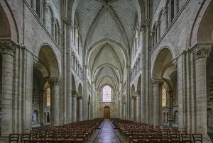 Nave, Romanesque-Gothic Saint-Julien du Mans Cathedral