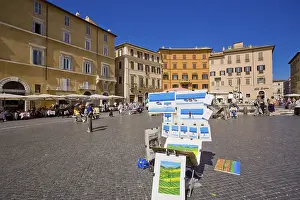 Navona Square, Piazza Navona, Rome, Italy, Europe