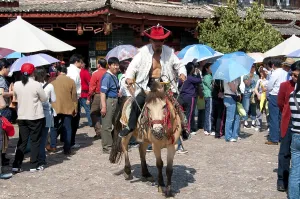 The Naxi or Nakhi are an ethnic group inhabiting the foothills of the Himalayas in the northwestern part of Yunnan