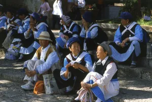 The Naxi or Nakhi are an ethnic group inhabiting the foothills of the Himalayas in the northwestern part of Yunnan