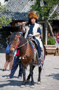 The Naxi or Nakhi are an ethnic group inhabiting the foothills of the Himalayas in the northwestern part of Yunnan