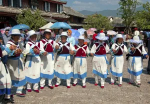 The Naxi or Nakhi are an ethnic group inhabiting the foothills of the Himalayas in the northwestern part of Yunnan