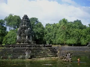 Neak Pean ('The entwined serpents')
