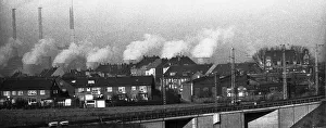 Negative highlights in the Ruhr area in the years 1965 to 1971