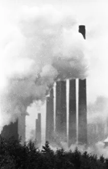 Negative highlights in the Ruhr area in the years 1965 to 1971