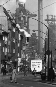 Negative highlights in the Ruhr area in the years 1965 to 1971