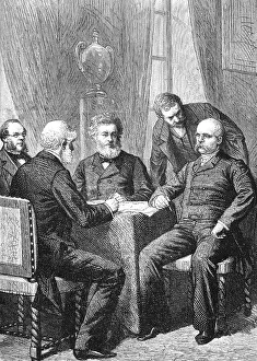 Negotiations for surrender with Jules Favre