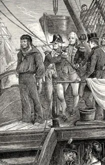 Nelson and the signal disregarding the order of his superior