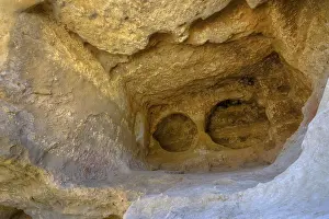Neolithic caves, former hippie paradise