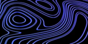 Neon Glow violet lines on a dark background