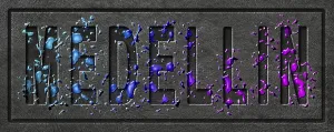 Neon Medellin Glow, Color Splash City