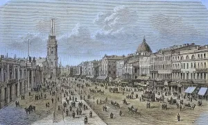 The Nevsky Prospect in St. Petersburg