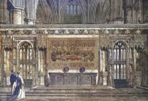 The New Altar in Westminster Abbey in 1869