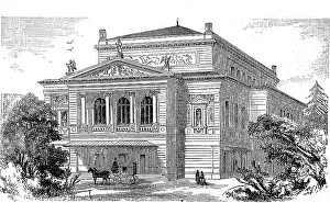 The New Concert Hall in Leipzig