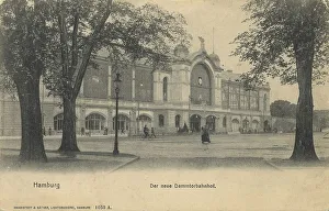 The new Dammtor railway station