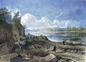 New excavations on the banks of the Tiber