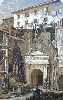 New Excavations in Rome, Discovery of the Post of the Guardians of the Seventh Cohort