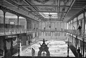 The new indoor swimming pool in Stuttgart