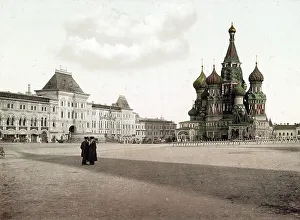 New Merchants Shops and St Basil's Cathedral