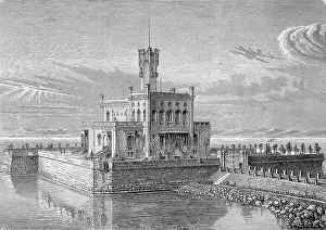 The New Montfort Palace on Lake Constance