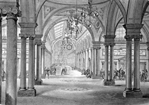 The new railway station in Stuttgart 1890