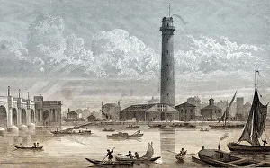 The New Shot Mill, London, illustration by Th